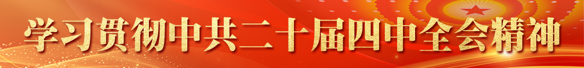 学习贯彻中共二十届四中全会精神
